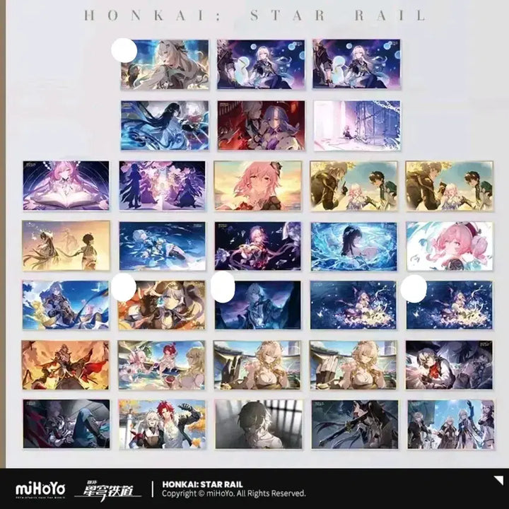[BUNJANG] Honkai: Star Rail "Memories of You" PET Shikishi Board - Various Characters / 10일공구마감) 스타레일 붕스 너와 동행한 추억 색지 반디키레네파이논단항