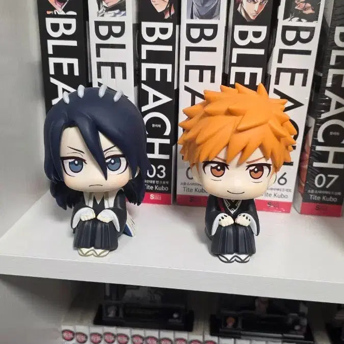 [BUNJANG] MegaHouse Bleach Ichigo &amp; Byakuya Look Up Figure / 메가하우스 블리치 이치고 뱌쿠야 룩업 피규어