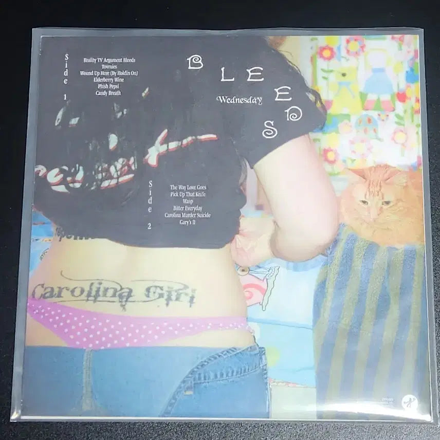[BUNJANG] Wednesday Bleeds Signed LP / 웬즈데이(Wednesday) Bleeds 사인 Lp