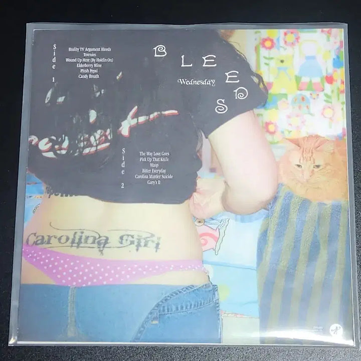 [BUNJANG] Wednesday Bleeds Signed LP / 웬즈데이(Wednesday) Bleeds 사인 Lp