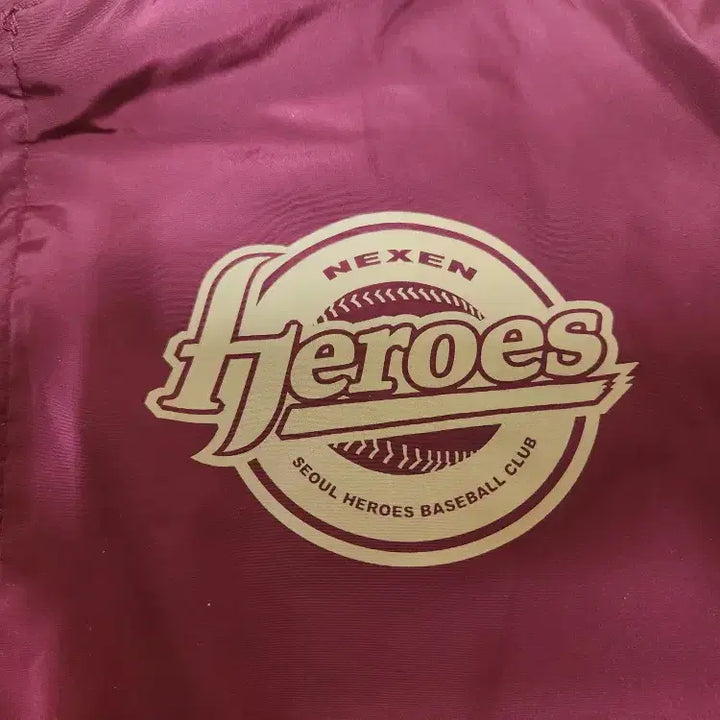 [BUNJANG] Nexen Heroes Spring/Autumn Baseball Jumper Size 95 / 넥센 히어로즈 춘추용 야구점퍼 판매합니다.