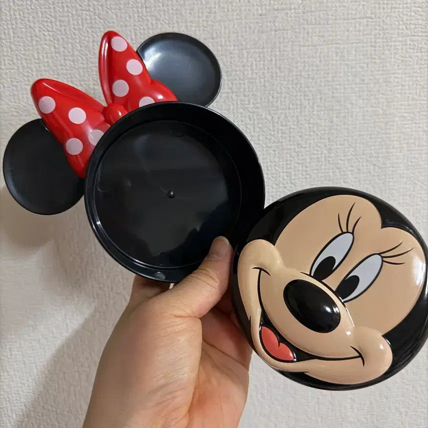 [BUNJANG] Mickey &amp; Minnie Face Tin Containers Set / 미키미니 통