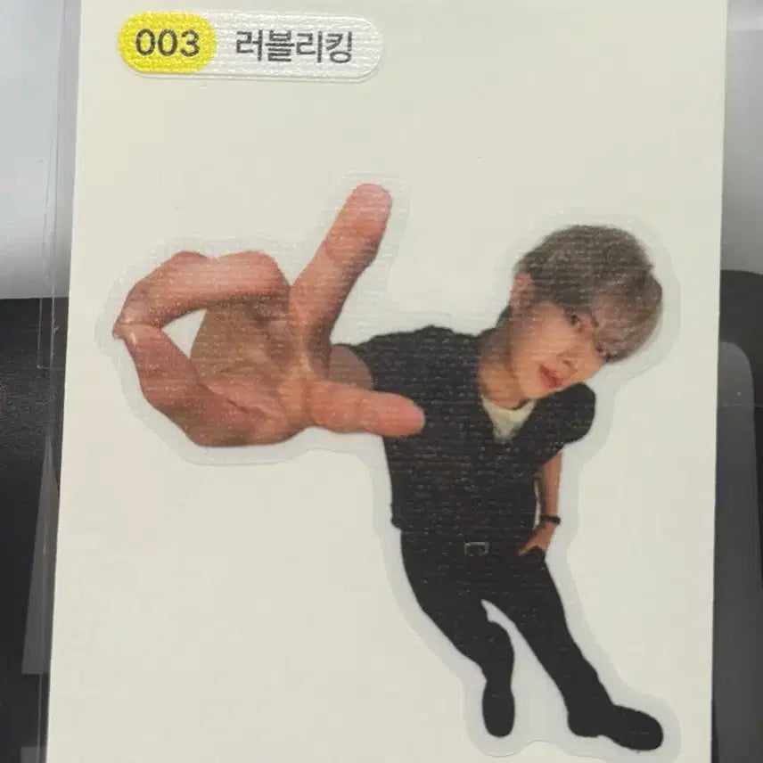 [BUNJANG] Enhypen Ni-ki Giant Ppuggi Sticker / 앤더블 리키 대왕 띠부띠부씰 양도
