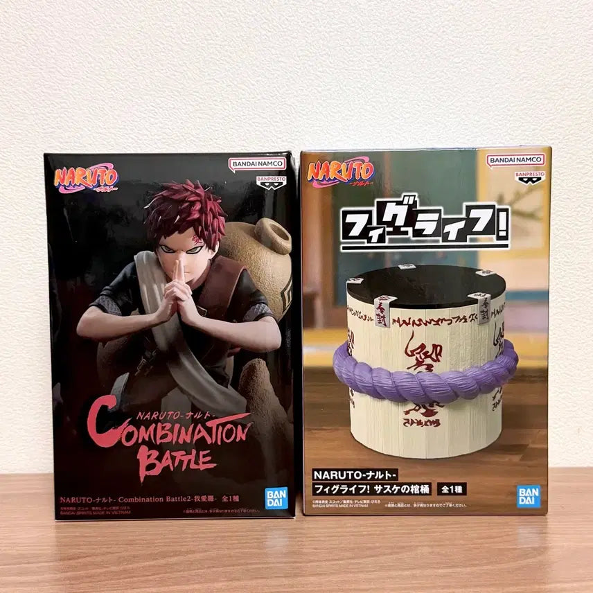[BUNJANG] Naruto Gaara Sasuke Combination Battle Figure / 나루토 가아라 사스케 피그라이프 사스케의 관 콤비네이션 배틀 피규어