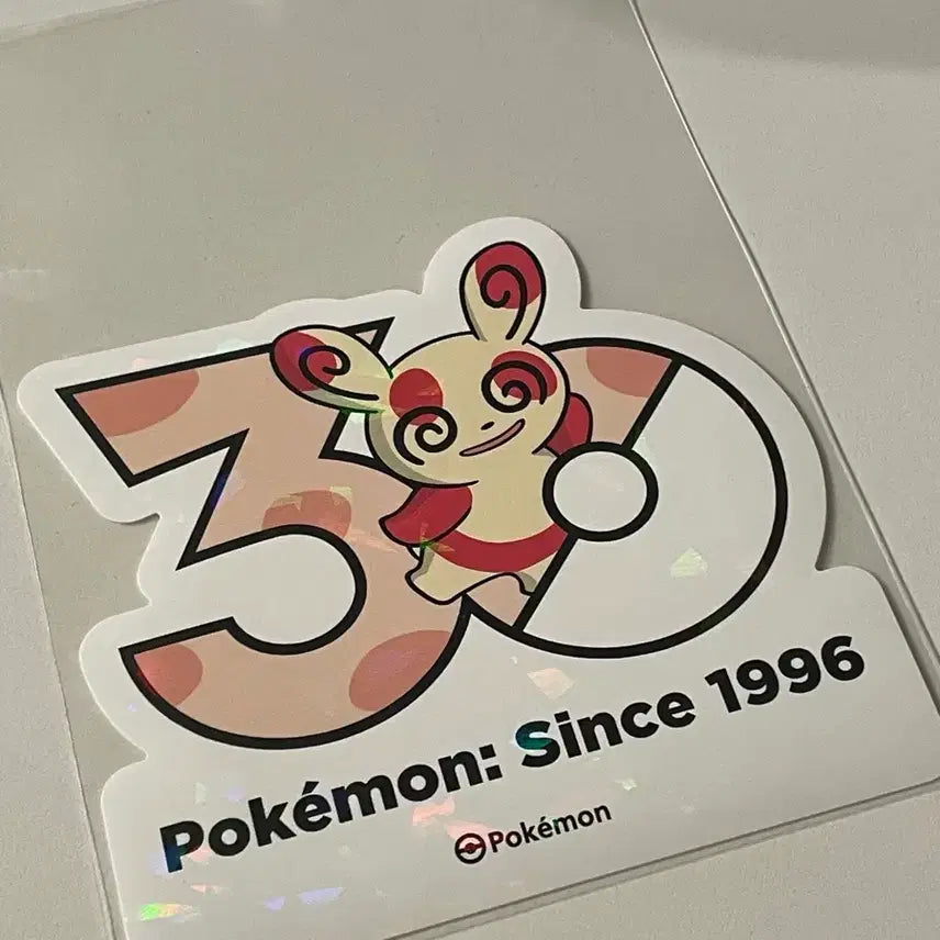 [BUNJANG] Pokemon 30th Anniversary Spinda Sticker / 얼루기 30주년 스티커