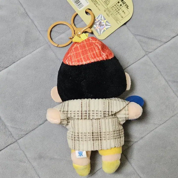 [BUNJANG] Detective Shin-chan Crayon Shin-chan Plush Keychain / (새상품) 탐정 짱구 인형 키링