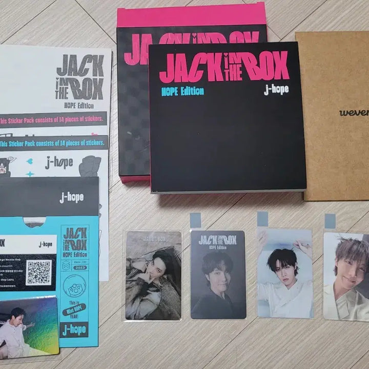 [BUNJANG] BTS J-Hope Jack In The Box Album Bundle Set Photocard Set / 방탄 bts 호석 jhope 제이홉 잭인더박스 앨범 일괄 포카 7장