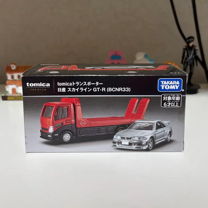 [BUNJANG] Tomica Nissan Skyline GT-R R33 Transporter Mini Car Die-cast / 토미카 닛산 스카이라인 GTR R33 트랜스포터 미니카 다이캐스트