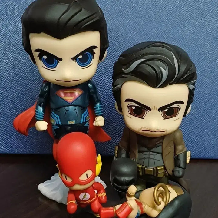 [BUNJANG] Cosbaby Superman, Batman, Minions, Atom, The Flash, Wonder Woman Figure Set / 코스베이비 슈퍼맨 배트맨 미니언즈 아톰 클램프 등등