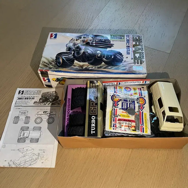 [BUNJANG] Semina Science Turbo Grace Bong Bong Junior Rare Mini 4x4 / 세미나과학 터보그레이스 봉봉쥬니어 레어 미니사구 4x4