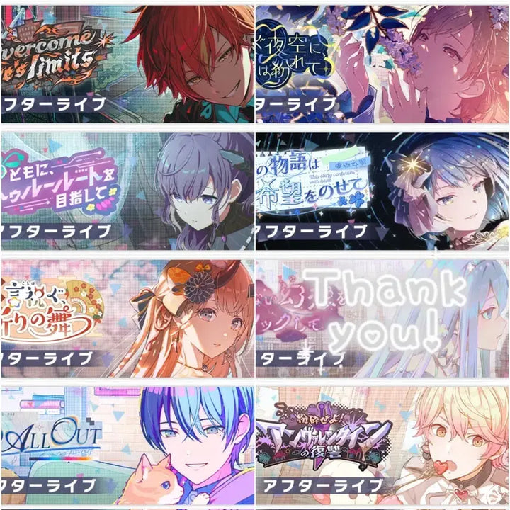[BUNJANG] Project Sekai Banner Badge Akito Sakima Toya Tsukasa Norene / 배너 뱃지 각전후가선점 공구 아키토사키마후유하루카미노리토우야츠카사파이터