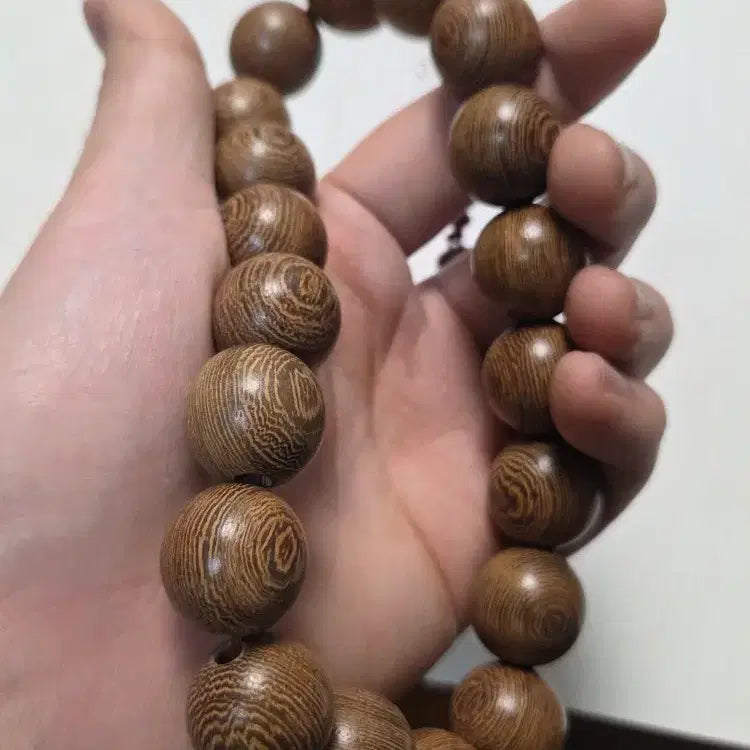 [BUNJANG] Premium Ash Wood Prayer Beads 20mm / 최고급 물푸레나무 염주 20mm
