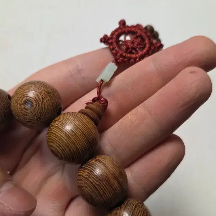 [BUNJANG] Premium Ash Wood Prayer Beads 20mm / 최고급 물푸레나무 염주 20mm