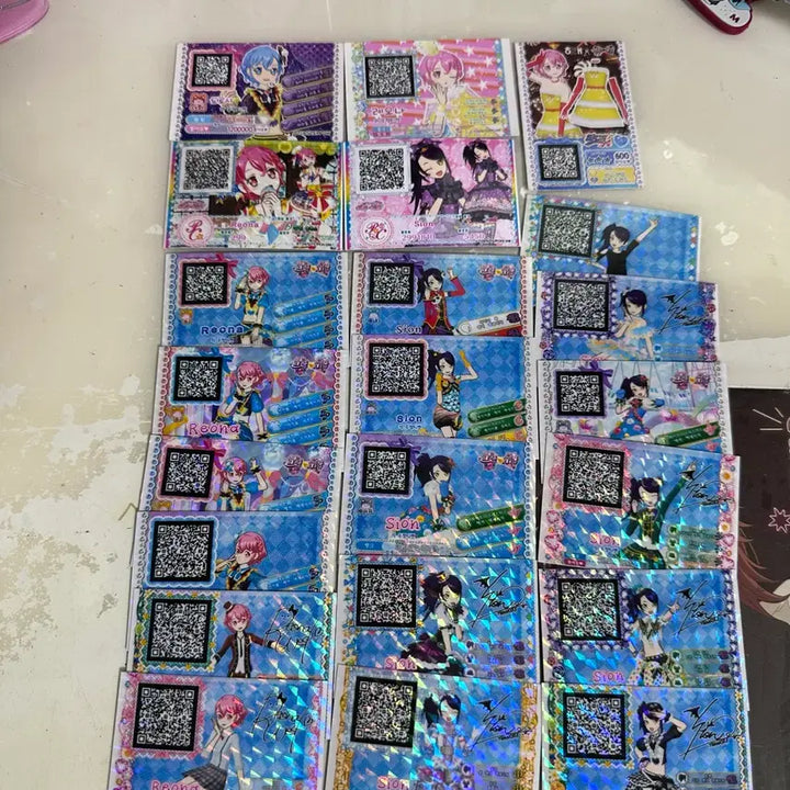 [BUNJANG] Pripara Dorothy, Leona, Shion Friendship Ticket Bundle Set / 일괄)프리파라 도로시 레오나 시온 우정티켓 기기배출 프로모
