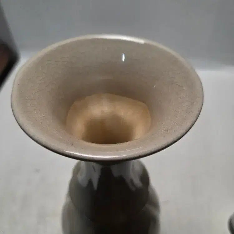 [BUNJANG] Joseon Dynasty White Porcelain Rare Vase / 송대 백자 희귀 화병 높이25cm무게584g 한시할인