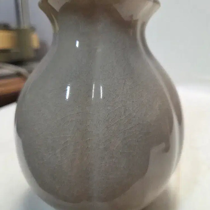 [BUNJANG] Joseon Dynasty White Porcelain Rare Vase / 송대 백자 희귀 화병 높이25cm무게584g 한시할인