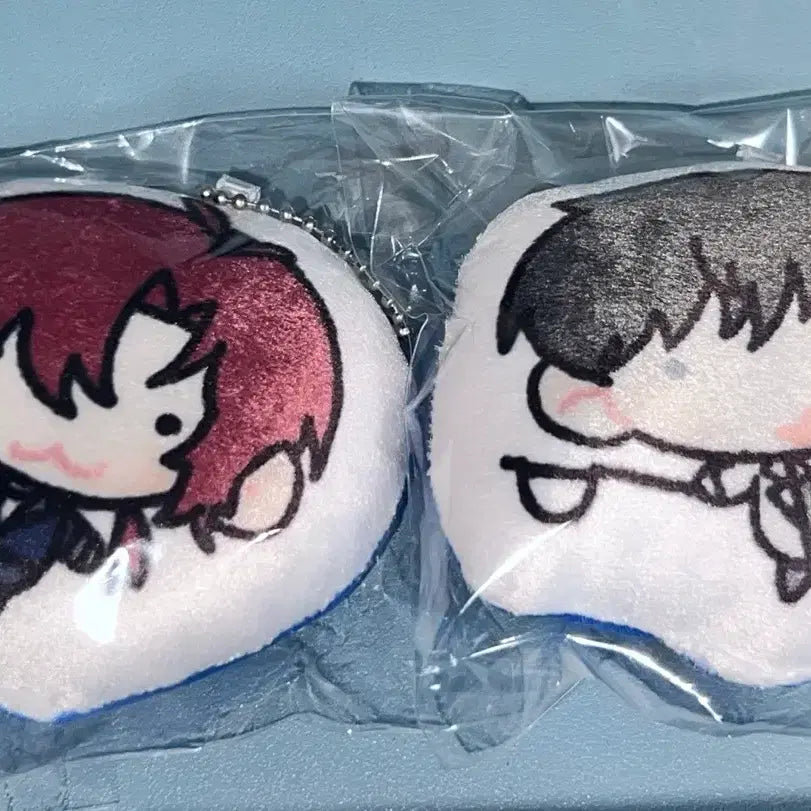 [BUNJANG] Childhood Friends (어바등) Cushion Keychain Set / 어바등 찌글재희 찌글무현 찌글바등 쿠션 키링