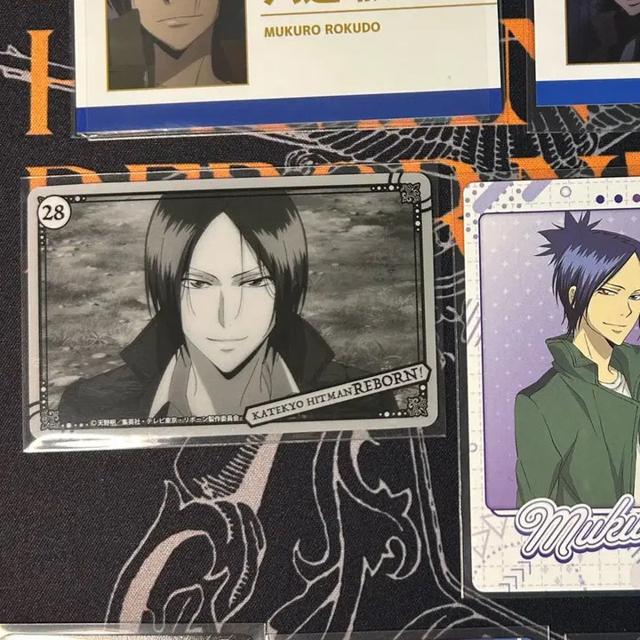 [BUNJANG] Katekyo Hitman Reborn! Mukuro Rokudo Card Bundle / 가히리 무쿠로 파샤 스냅마이드 클리어 메탈 스티커 일괄