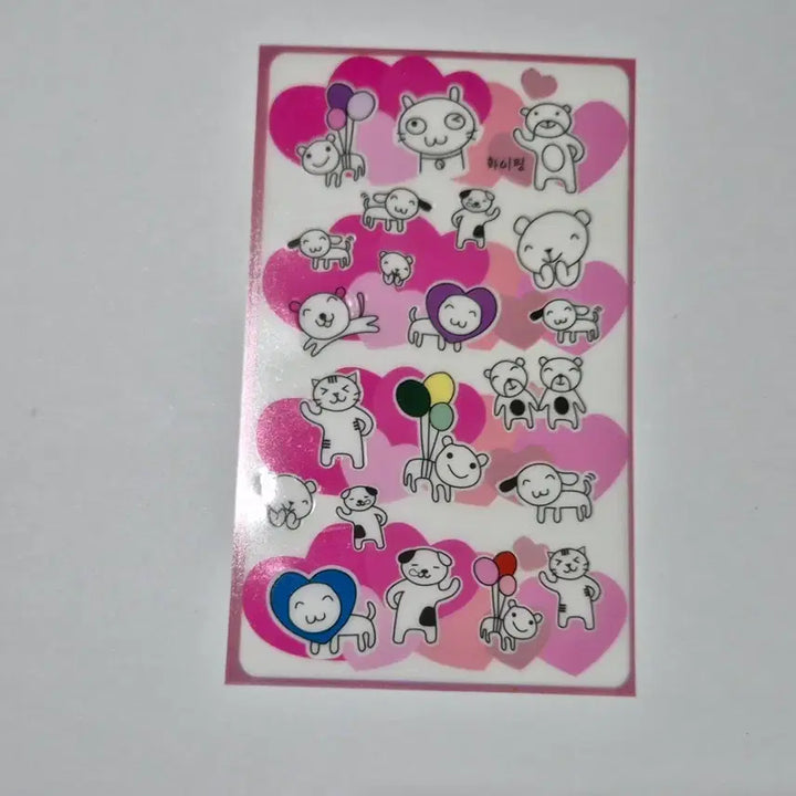 [BUNJANG] Vintage Animal Stickers (2 Sheets) / 2장)고전 동물 다꾸 스티커