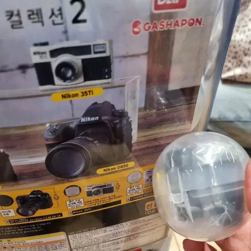 [BUNJANG] Nikon Miniature Camera Collection 2 Gacha Set / 카메라 가챠 (구치파치 짱구 산리오 키티 마치보케)