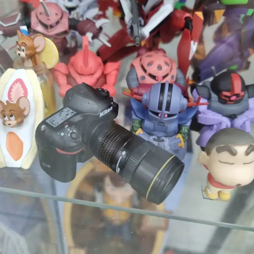 [BUNJANG] Nikon Miniature Camera Collection 2 Gacha Set / 카메라 가챠 (구치파치 짱구 산리오 키티 마치보케)