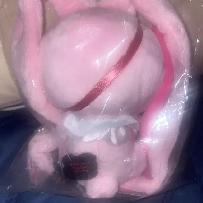 [BUNJANG] Gloomy Bear Universal Rabbit Eye Patch Plush Doll (Pink) / 글루미베어 범용토끼 아이패치 핑크 인형 한요우우사기 누이 고딕고스 글루미