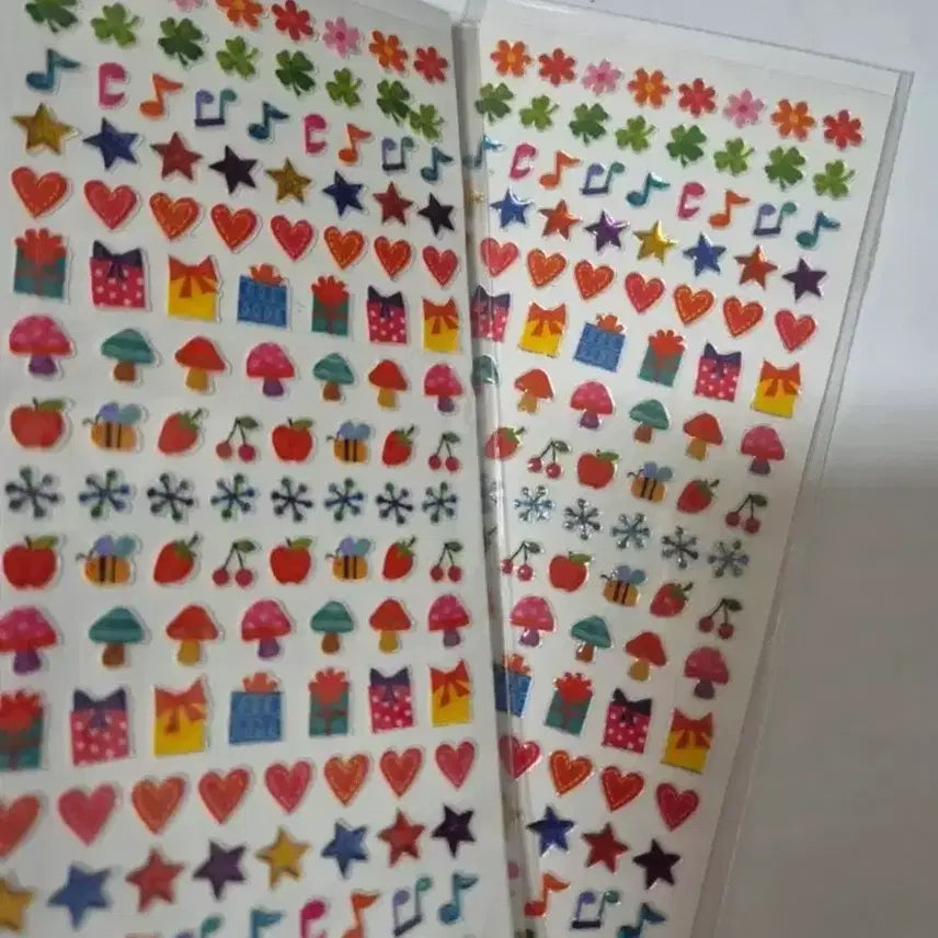 [BUNJANG] Vintage Mushroom &amp; Strawberry Stickers / 고전 버섯,딸기 스티커