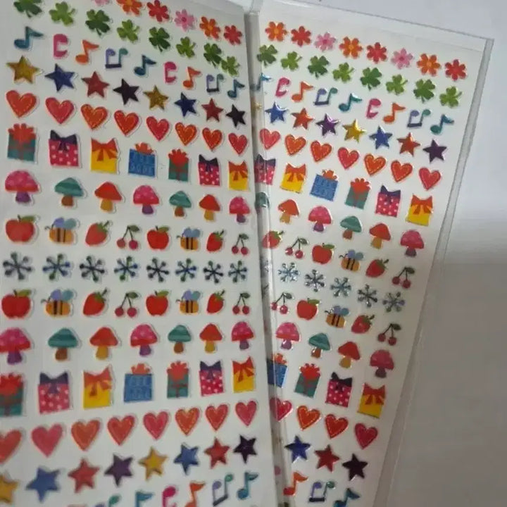 [BUNJANG] Vintage Mushroom &amp; Strawberry Stickers / 고전 버섯,딸기 스티커