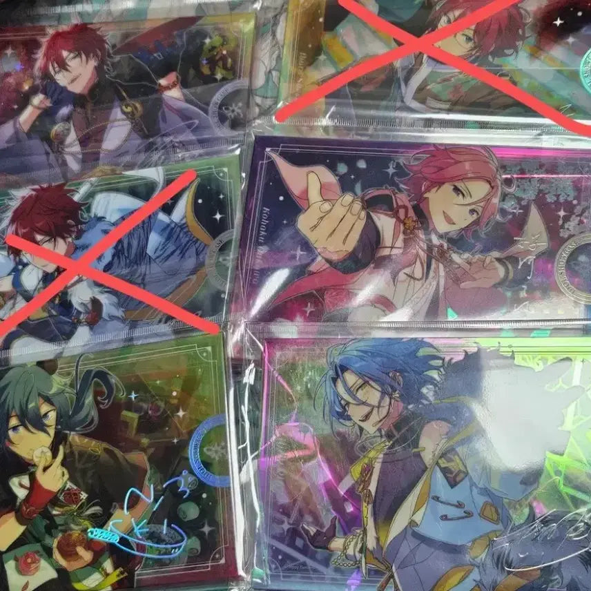 [BUNJANG] Ensemble Stars! Rintaro Rinne Himeru Nikko Kohaku Feature Acrylic Stand Set / 앙스타 린네히메루니키코하쿠 전시회 아이돌 쇼케이스 피쳐 아크릴스탠드