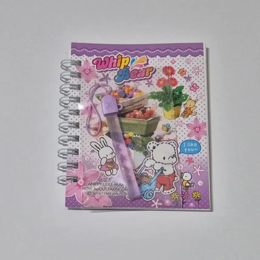[BUNJANG] Classic Webbear Spiral Notebook / 고전 웹베어 수첩