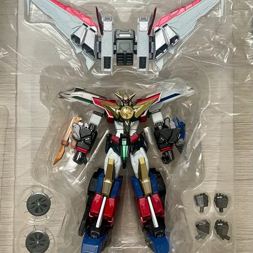 [BUNJANG] Sentinel Gattai Gokin Might Gaine + Option Set (Unsealed, Excellent Condition) / 센티넬 마이트가인+옵션 세트 판매합니다(개봉양품)