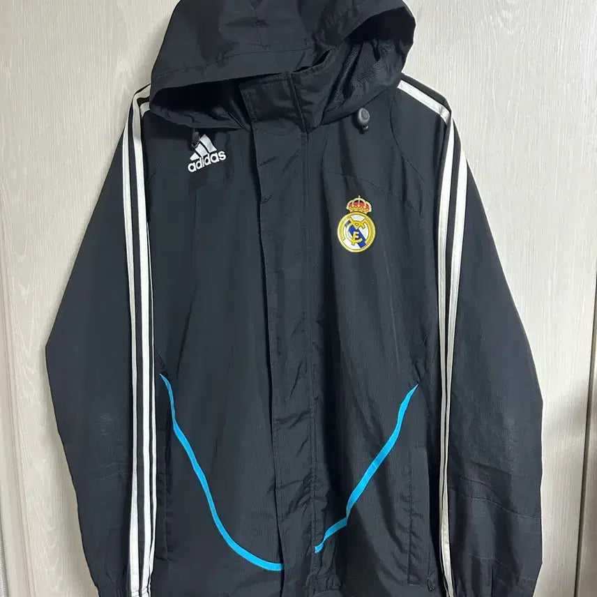 [BUNJANG] Adidas Real Madrid Rain Jacket Size 100 / 아디다스 레알마드리드 레인자켓 100 사이즈 팜