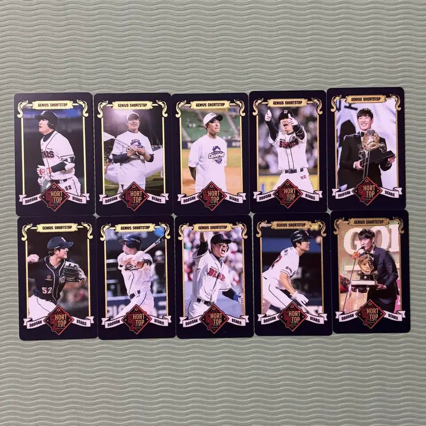 [BUNJANG] Doosan Bears Kim Jae Ho Bundle Set Photocard / [일괄] 두산베어스 포토카드 포카 김재호
