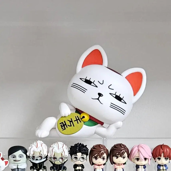 [BUNJANG] Dandadan Turbo-Baba Maneki-neko Sofubi Mate Figure / 단다단 터보바바 마네키네코 소프비메이트 피규어