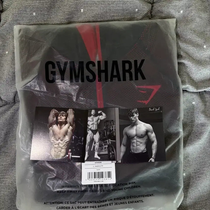 [BUNJANG] Gymshark Onyx v5 Red Hoodie L / (새상품) 짐샤크 Onyx v5 레드 후드 L