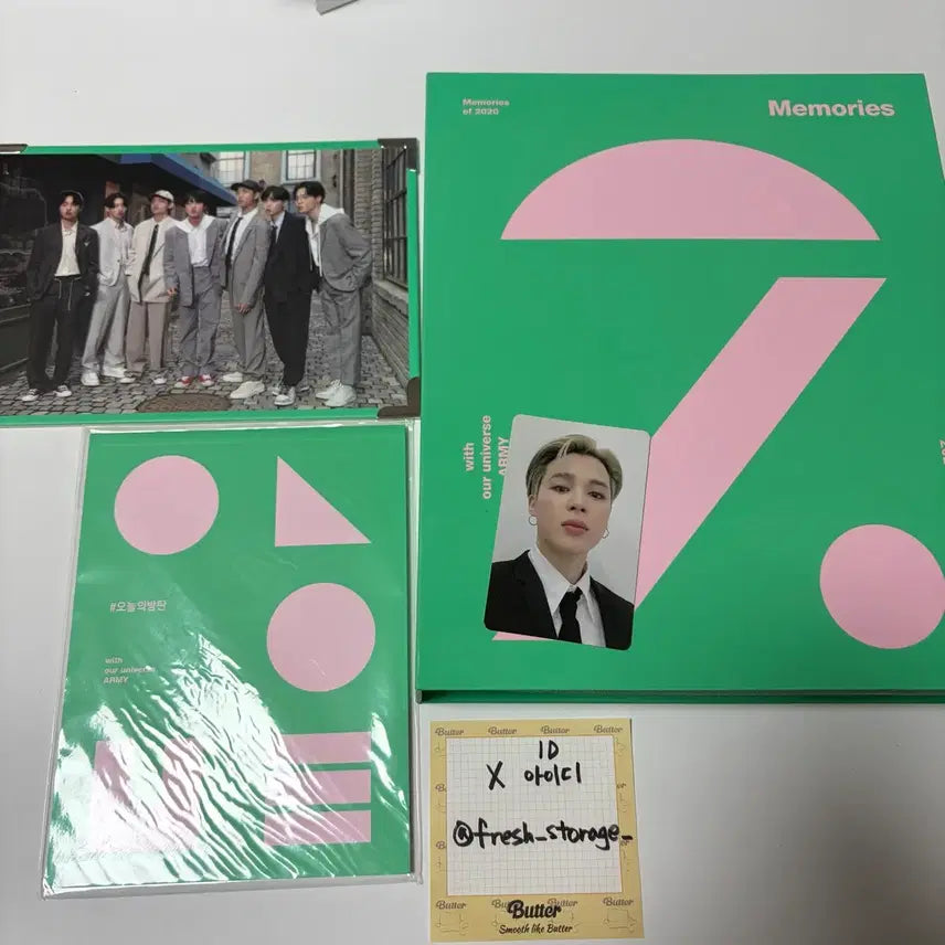 [SOLD OUT] 방탄소년단 메모리즈 2020 디비디 지민 포카 BTS DVD Memo