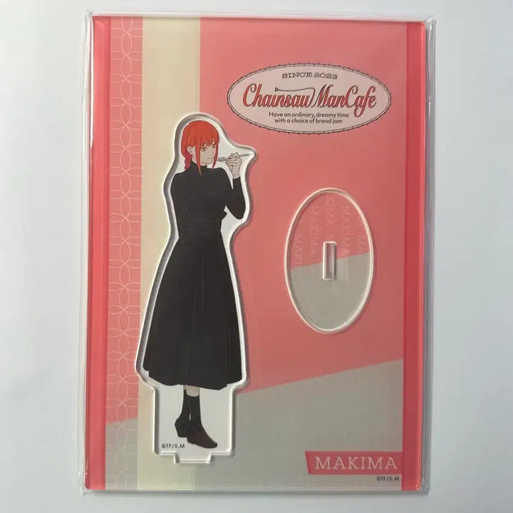 [BUNJANG] Chainsaw Man Makima 2023 Cafe Collaboration Acrylic Diorama / 체인소맨 마키마 2023 카페 콜라보 아크릴 디오라마