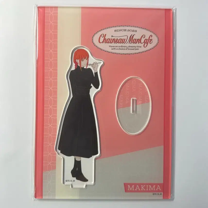 [BUNJANG] Chainsaw Man Makima 2023 Cafe Collaboration Acrylic Diorama / 체인소맨 마키마 2023 카페 콜라보 아크릴 디오라마