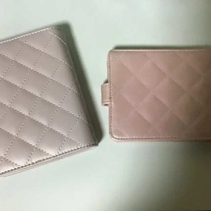 [BUNJANG] Vintage Strawberry Milk Quilt Binder + 50th Anniversary Quilted Diary Case / 고전 키티 딸기우유 퀄트 바인더 + 50주년 퀄팅 다이어리