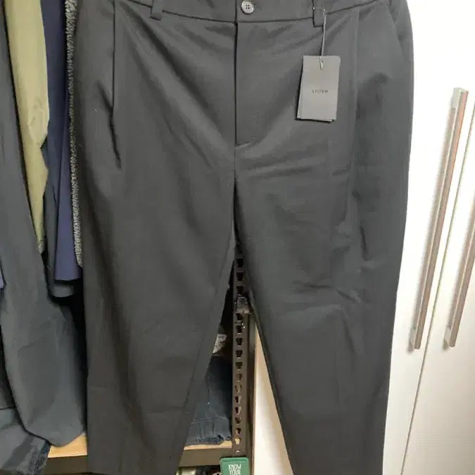 [BUNJANG] System Homme Black Tapered Fit Slacks (Size 86) / 시스템옴므 블랙 슬랙스 86사이즈 새상품 팜니다