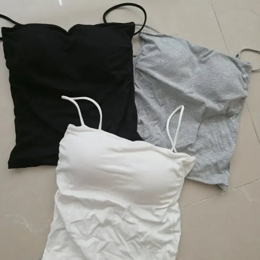[BUNJANG] Ablly Built-in Bra Camisole / 에이블리 끈나시 팔아요(새상품)