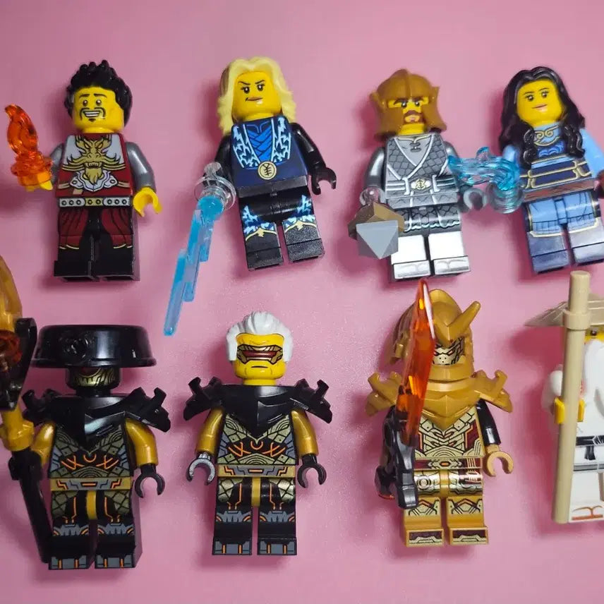 [BUNJANG] LEGO Ninjago Dragons Rising Season 1 Doobi Set Bundle / 레고 닌자고 미니피규어 일괄 (수정)
