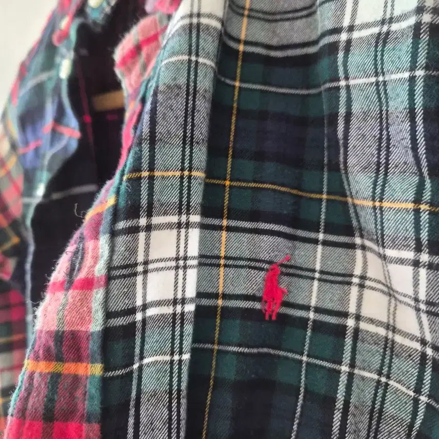 [BUNJANG] Polo Ralph Lauren Kids Plaid Check Shirt Size 10 / 폴로 키즈 랄프로렌 체크 플레이드 남방 셔츠 10세