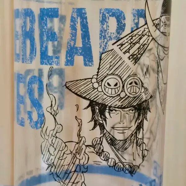 [BUNJANG] One Piece Ichiban Kuji Prize G Clear Bottle (Ace &amp; Whitebeard &amp; Marco) / 원피스 제일복권 G상 클리어 보틀 350ml (에이스&amp;흰수염&amp;마르코)