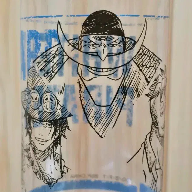 [BUNJANG] One Piece Ichiban Kuji Prize G Clear Bottle (Ace &amp; Whitebeard &amp; Marco) / 원피스 제일복권 G상 클리어 보틀 350ml (에이스&amp;흰수염&amp;마르코)