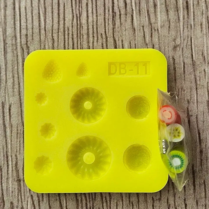 [BUNJANG] Miniature Dessert Molds Set for Nail Art and Miniatures / 네일아트용, 미니어쳐용 디저트 몰드