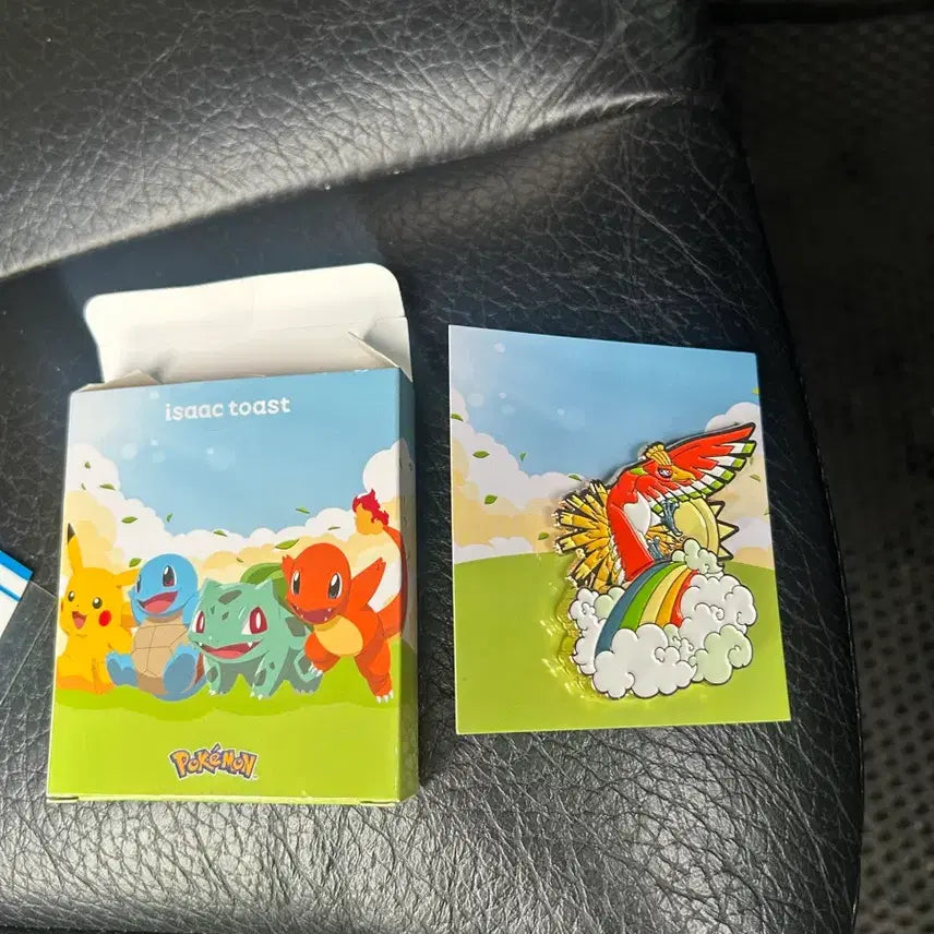 [BUNJANG] Isak Toast Pokemon Badge Ho-Oh / 이삭토스트 포켓몬뱃지 시크릿 칠색조