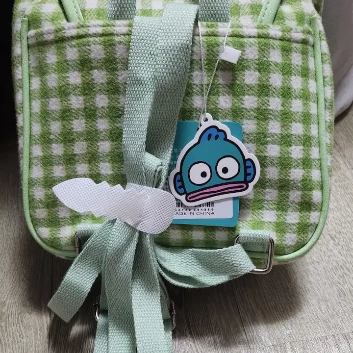 [BUNJANG] Hangyodon Checkered Mini Backpack / 한교동 체크 패턴 미니 백펙