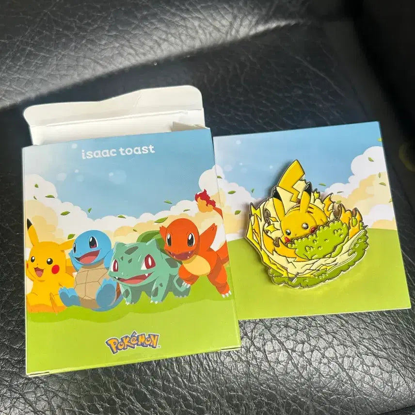 [BUNJANG] Isaac Toast Pikachu Badge / 이삭토스트 포켓몬뱃지 피카츄