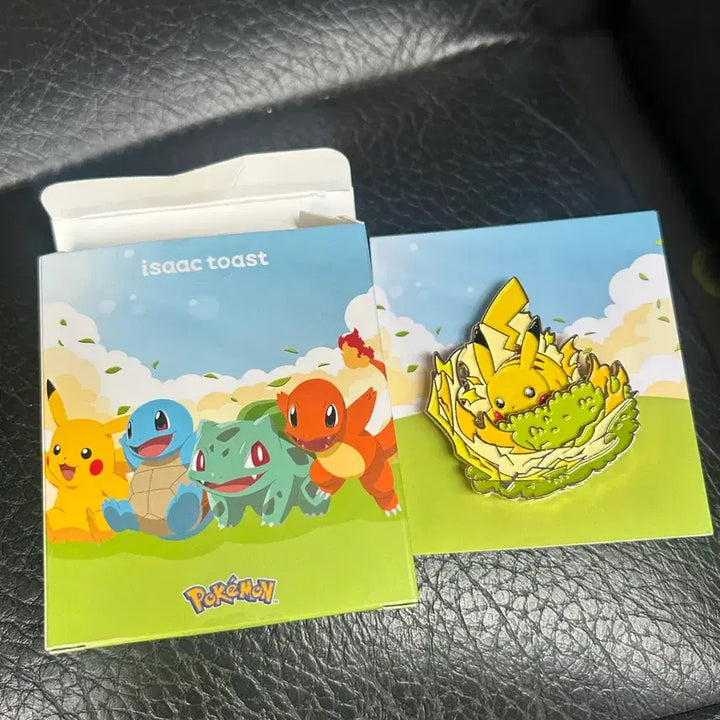 [BUNJANG] Isaac Toast Pikachu Badge / 이삭토스트 포켓몬뱃지 피카츄